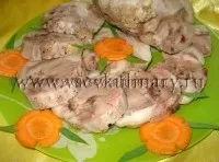 Рулька свиняча варена рецепт з фото