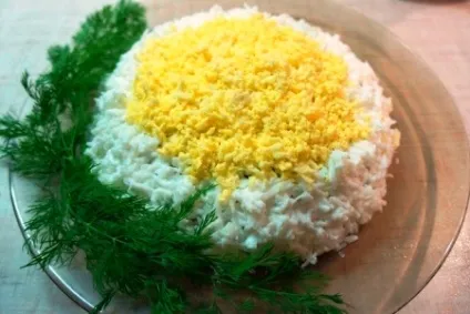 Салат «ніжність», 9 рецептів приготування з куркою, з карабовимі паличками, з шинкою, кулінарія