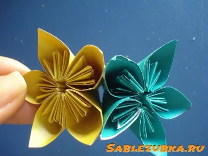 Куля з паперу кусудама для початківців (кусудами прості) Куля з паперу кусудама для початківців