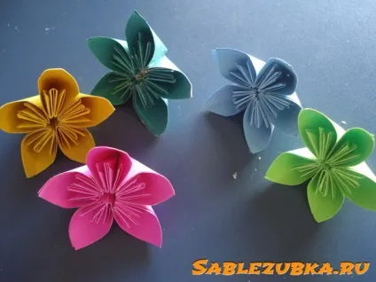 Куля з паперу кусудама для початківців (кусудами прості) Куля з паперу кусудама для початківців