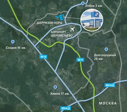 Шерризон-норд, індустріальний парк (індустріальний) Шерризон-норд, індустріальний парк
