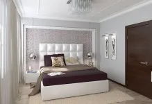 Спальня просто і зі смаком фото інтер'єр і дизайн, маленька ліжко простіше, стильний ремонт (фото) Спальня просто і зі смаком фото інтер'єр і дизайн, маленька ліжко простіше, стильний ремонт