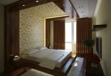 Спальня просто і зі смаком фото інтер'єр і дизайн, маленька ліжко простіше, стильний ремонт (фото) Спальня просто і зі смаком фото інтер'єр і дизайн, маленька ліжко простіше, стильний ремонт