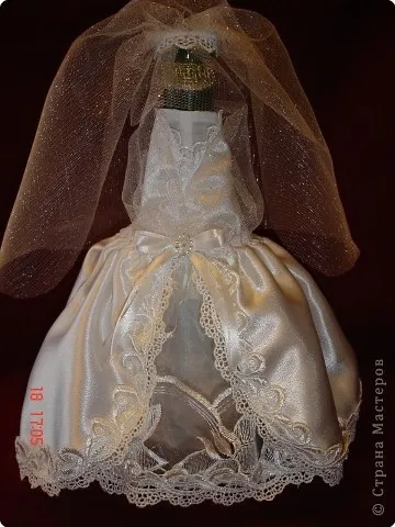 Весільні пляшечки - наречений та наречена - весільні пляшки та келихи - подарунки до свят - (наречена) Весільні пляшечки - наречений та наречена - весільні пляшки та келихи - подарунки до свят -
