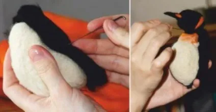 Сухий і мокрий способи войлоковалянія (фільцеваніе) Сухий і мокрий способи войлоковалянія