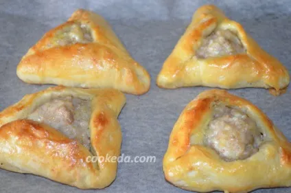 Татарські пиріжки ечпочмак з куркою (татарські) Татарські пиріжки ечпочмак з куркою