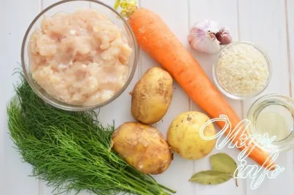 Суп з курячими фрикадельками рецепт з фото (курячими) Суп з курячими фрикадельками рецепт з фото
