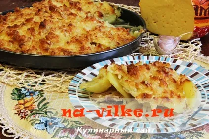 Свинячі відбивні з картоплею і сиром в духовці - рецепт з фото (сиром) Свинячі відбивні з картоплею і сиром в духовці - рецепт з фото