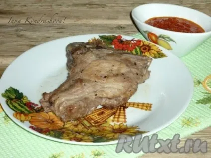Свиняча котлета на кістки - рецепт з фото (кістки) Свиняча котлета на кістки - рецепт з фото