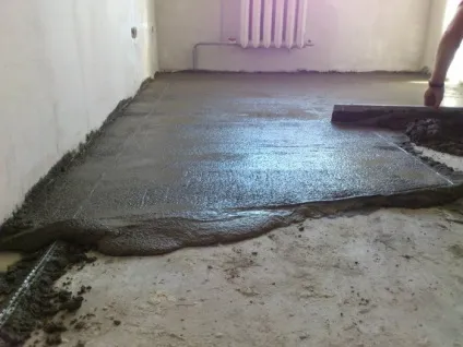 Стяжка підлоги (мій ремонт в хрущовці) (архітектура і дизайн) Стяжка підлоги (мій ремонт в хрущовці)