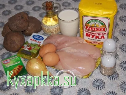 Тартарскій пиріжок ечпочмак з куркою, страви по-домашньому з фото крок за кроком рецепта (ечпочмак з куркою) Тартарскій пиріжок ечпочмак з куркою, страви по-домашньому з фото крок за кроком рецепта
