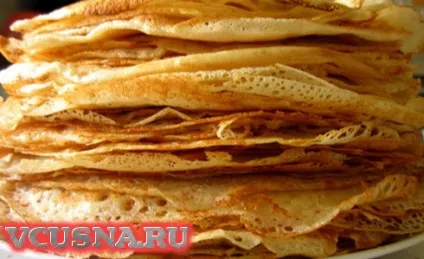 Тоненькі млинці - покроковий кулінарний рецепт (збиваємо поки тісто) Тоненькі млинці - покроковий кулінарний рецепт