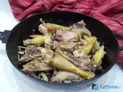 Тушкована курка з яблуками покроковий рецепт (рецепт) Тушкована курка з яблуками покроковий рецепт