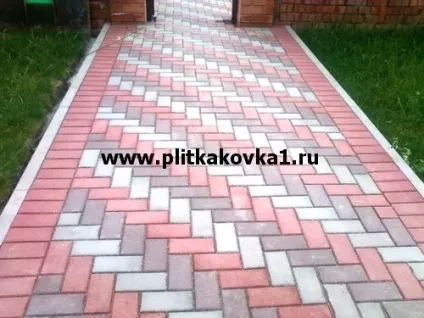 Технологія укладання тротуарної плитки своїми руками (тротуарної) Технологія укладання тротуарної плитки своїми руками