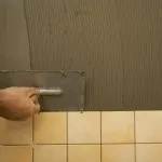 Укладання плитки на кухні фартух, стіни, підлогу
