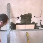 Укладання плитки на кухні фартух, стіни, підлогу