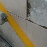 Укладання плитки на кухні фартух, стіни, підлогу