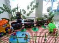 Прикраса вікон до весни в дитячому садку (дитячому) Прикраса вікон до весни в дитячому садку