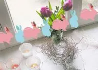 Прикраса вікон до весни в дитячому садку (весни) Прикраса вікон до весни в дитячому садку