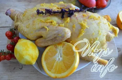 Качка з апельсинами в духовці рецепт з фото (апельсинами) Качка з апельсинами в духовці рецепт з фото