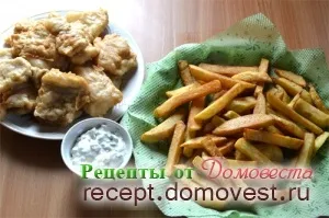 Фіш енд чіпс (fish and chips) - риба з картоплею по-англійськи - рецепти від домовеста (можна) Фіш енд чіпс (fish and chips) - риба з картоплею по-англійськи - рецепти від домовеста