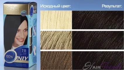 Естель онли колор - палітра кольорів