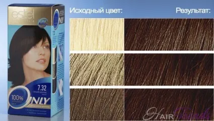 Естель онли колор - палітра кольорів
