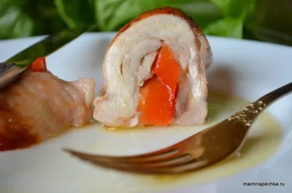 Фаршировані курячі стегна - домашній рецепт (курячі) Фаршировані курячі стегна - домашній рецепт