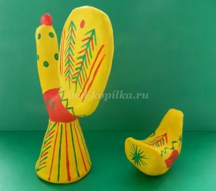 Філімонівська іграшка з глини своїми руками (глини своїми руками) Філімонівська іграшка з глини своїми руками