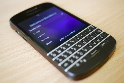 вибираємо blackberry