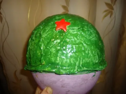 Військова каска (майстер-клас) (конспекти занять) Військова каска (майстер-клас)