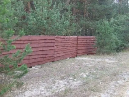 Огорожа з необрізної дошки своїми руками, будівельний портал (паркан) Огорожа з необрізної дошки своїми руками, будівельний портал
