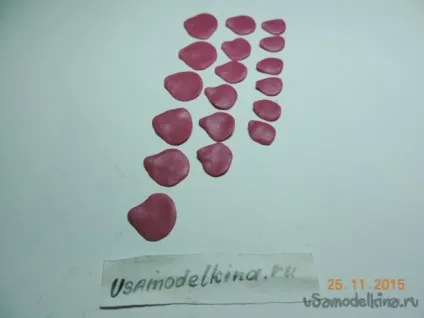 Шпилька гарденія з полімерної глини (полімерної) Шпилька гарденія з полімерної глини