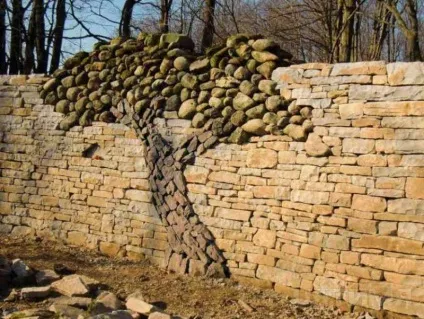 Паркани з кругляка (Забір дикого каменю) Паркани з кругляка