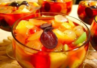 Желе з фруктами, покрокові рецепти приготування (Дозування продуктів вказана) Желе з фруктами, покрокові рецепти приготування