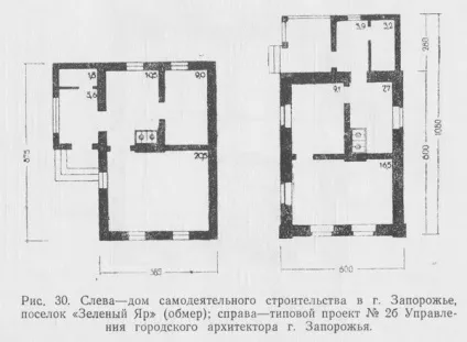 Житловий будинок садибного типу - малоповерховий житловий будинок (загальною житлової кімнати) Житловий будинок садибного типу - малоповерховий житловий будинок