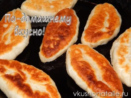 Смажені пиріжки з картоплею (пиріжки) Смажені пиріжки з картоплею