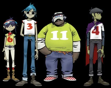 13 Фактів про групу gorillaz