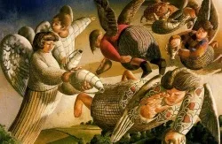 Ангели апокаліпсису - засурмив в труби (ангели) Ангели апокаліпсису - засурмив в труби