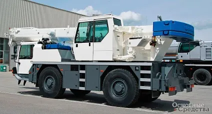 Автокрани і крани на спеціальних шасі - основні засоби (будівельна техніка) Автокрани і крани на спеціальних шасі - основні засоби
