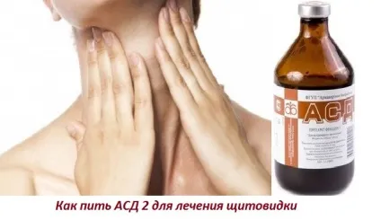 Асд фракція 2 застосування при захворюваннях щитовидки (застосування) Асд фракція 2 застосування при захворюваннях щитовидки