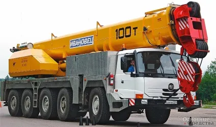 Автокрани і крани на спеціальних шасі - основні засоби (спеціальних) Автокрани і крани на спеціальних шасі - основні засоби