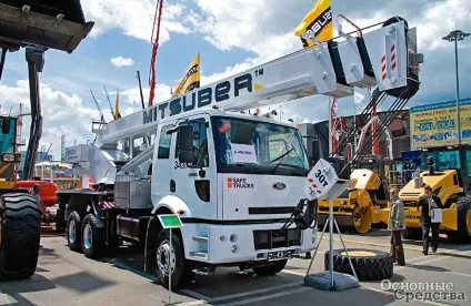 Автокрани і крани на спеціальних шасі - основні засоби (крани) Автокрани й крани на спеціальних шасі - основні засоби