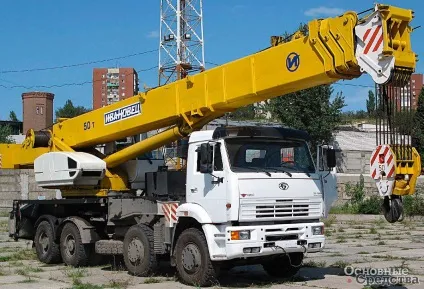 Автокрани і крани на спеціальних шасі - основні засоби (шасі) Автокрани і крани на спеціальних шасі - основні засоби