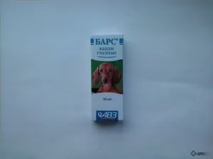 Барс (очні краплі) для кішок і собак, відгуки про застосування препаратів для тварин від ветеринарів (кішок) Барс (очні краплі) для кішок і собак, відгуки про застосування препаратів для тварин від ветеринарів