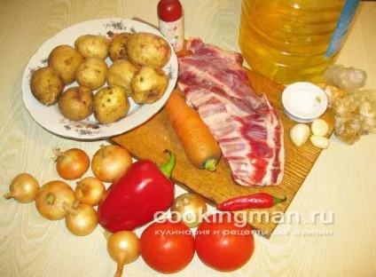 Баранячі реберця тушковані з картоплею - кулінарія для чоловіків (реберця тушковані картоплею) Баранячі реберця тушковані з картоплею - кулінарія для чоловіків