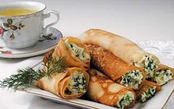 Млинці з сиром
