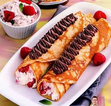 Млинці з сиром