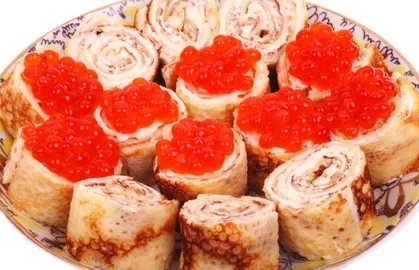 Млинці з сиром