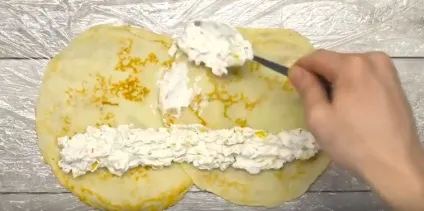 Млинці з сиром